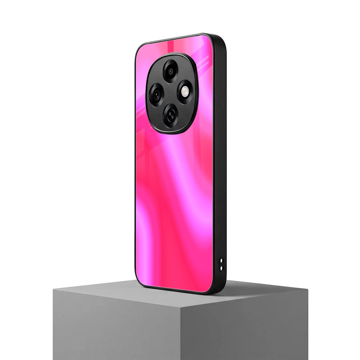 Blush Flow oppo f31 pro 5g mobile cover | shockproof glass phone case