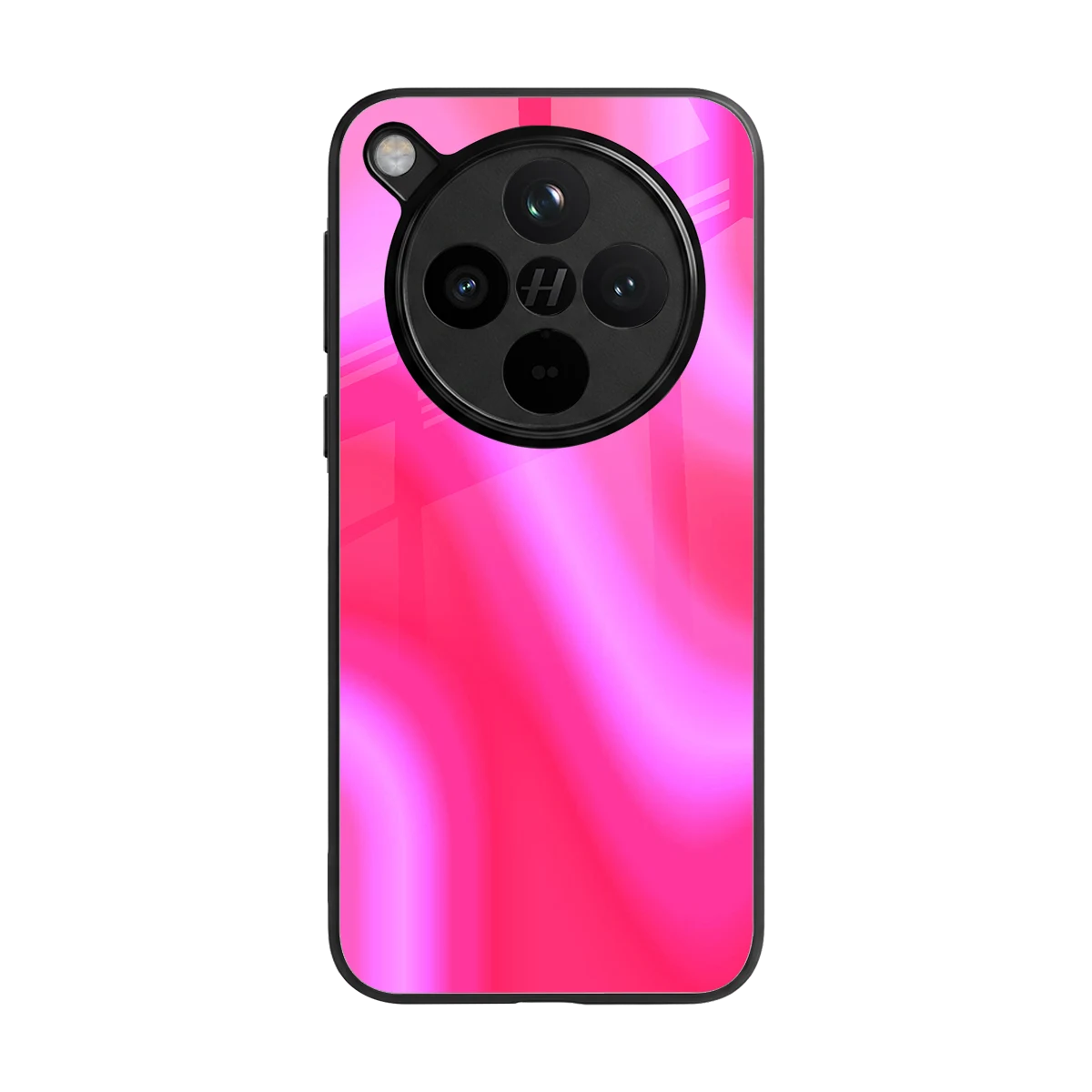 Blush Flow back phone cover | glass case for oppo find x8