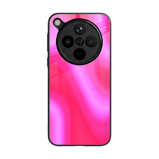 Blush Flow back phone cover | glass case for oppo find x8
