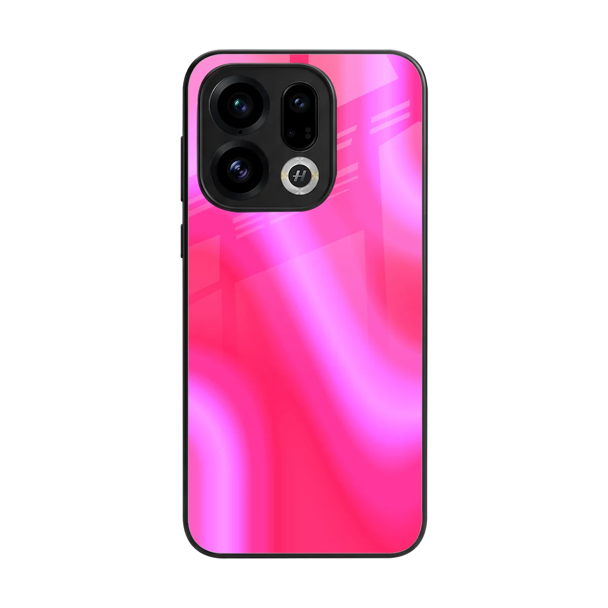 Blush Flow back phone cover | glass case for oppo find x9