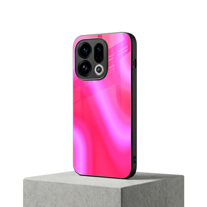 Blush Flow oppo find x9 mobile cover | shockproof glass phone case
