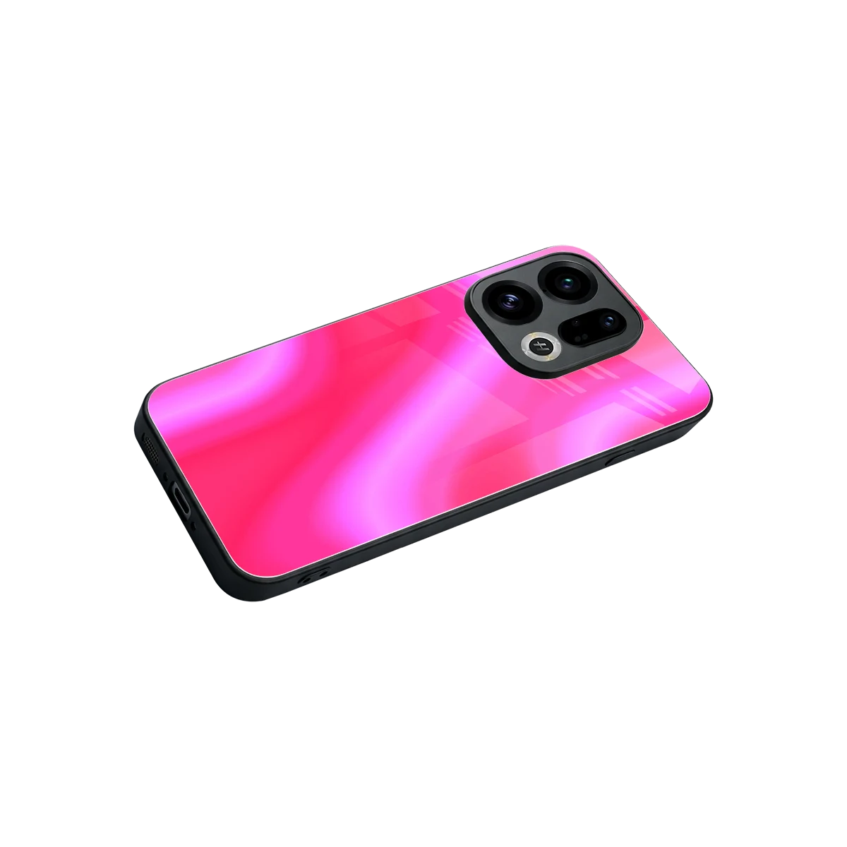 Blush Flow stylish phone case for oppo find x9 | glossy glass and slim fit