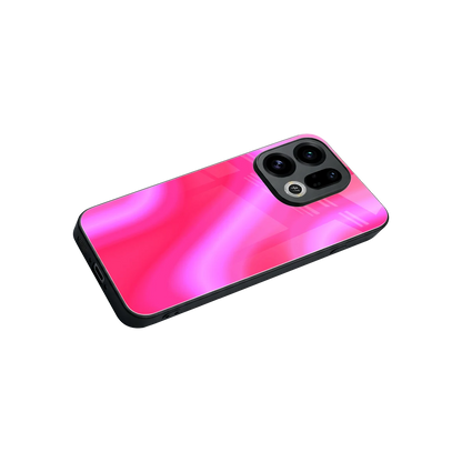 Blush Flow stylish phone case for oppo find x9 | glossy glass and slim fit