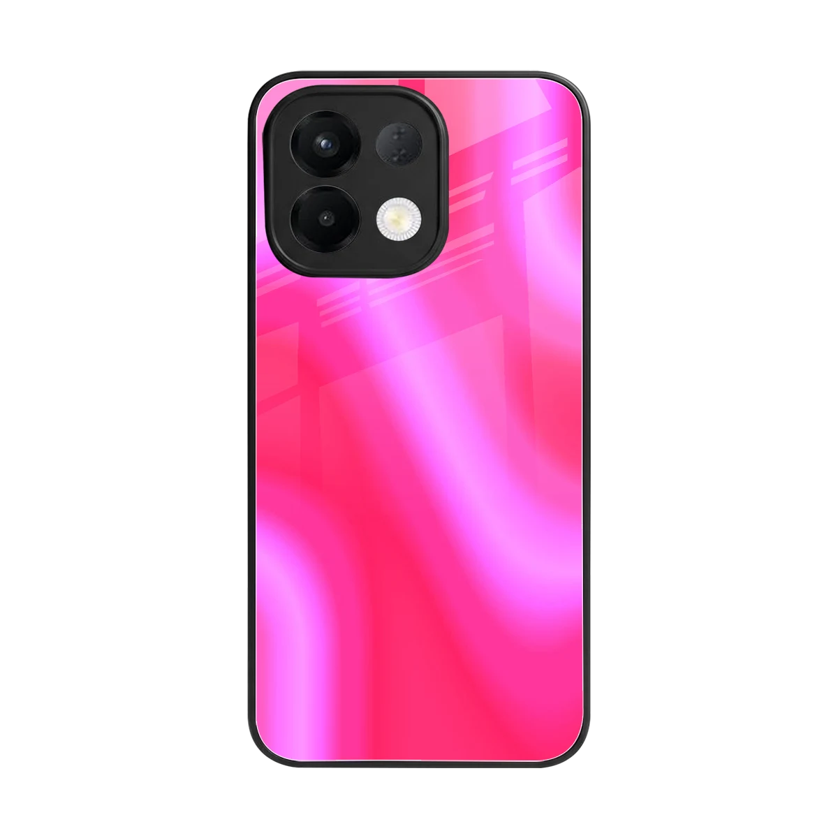 Blush Flow back phone cover | glass case for oppo k13 5g