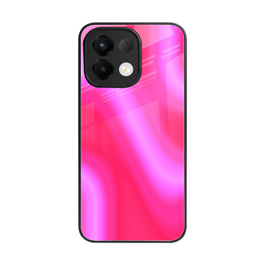 Blush Flow back phone cover | glass case for oppo k13 5g