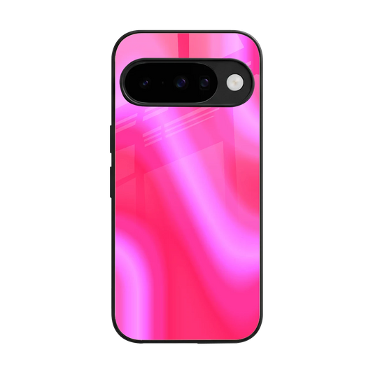 Blush Flow back phone cover | glass case for google pixel 10