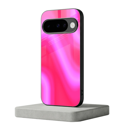 Blush Flow google pixel 10 mobile cover | shockproof glass phone case