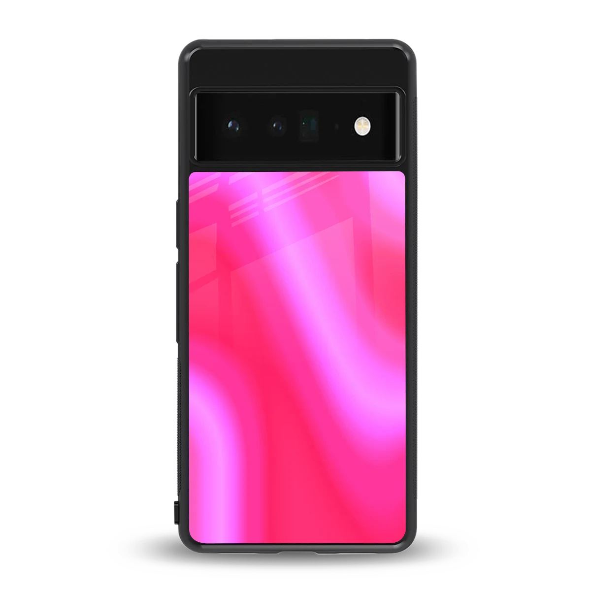 Blush Flow back phone cover | glass case for google pixel 6 pro