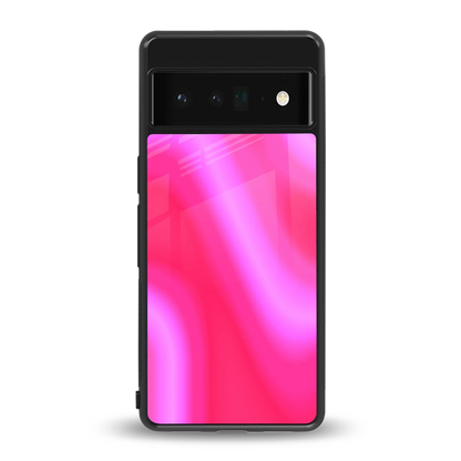 Blush Flow back phone cover | glass case for google pixel 6 pro