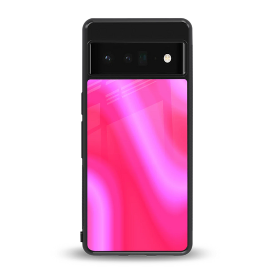 Blush Flow back phone cover | glass case for google pixel 6 pro