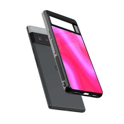 Blush Flow sleek google pixel 6 pro cover with tempered glass back and TPU edges