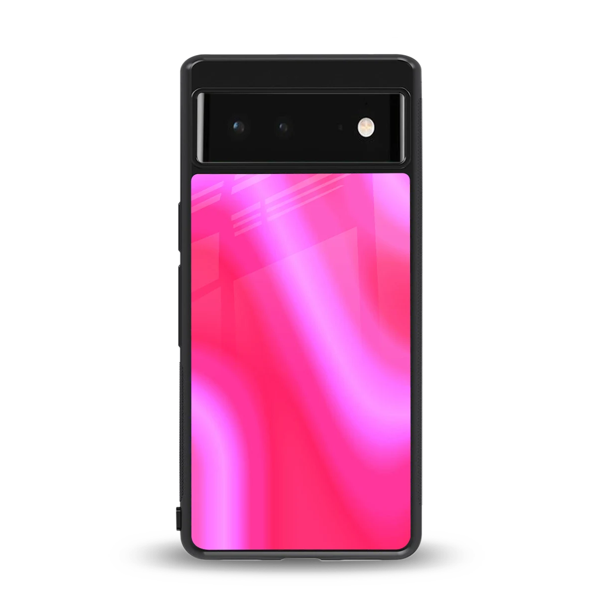 Blush Flow back phone cover | glass case for google pixel 6