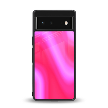 Blush Flow back phone cover | glass case for google pixel 6a