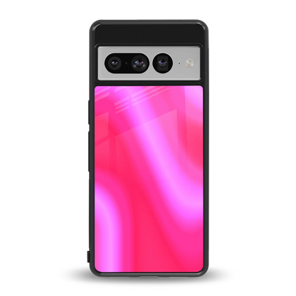 Blush Flow back phone cover | glass case for google pixel 7 pro