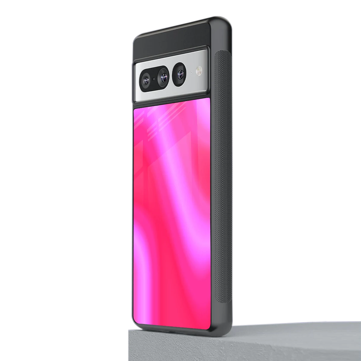 Blush Flow stylish phone case for google pixel 7 pro | glossy glass and slim fit