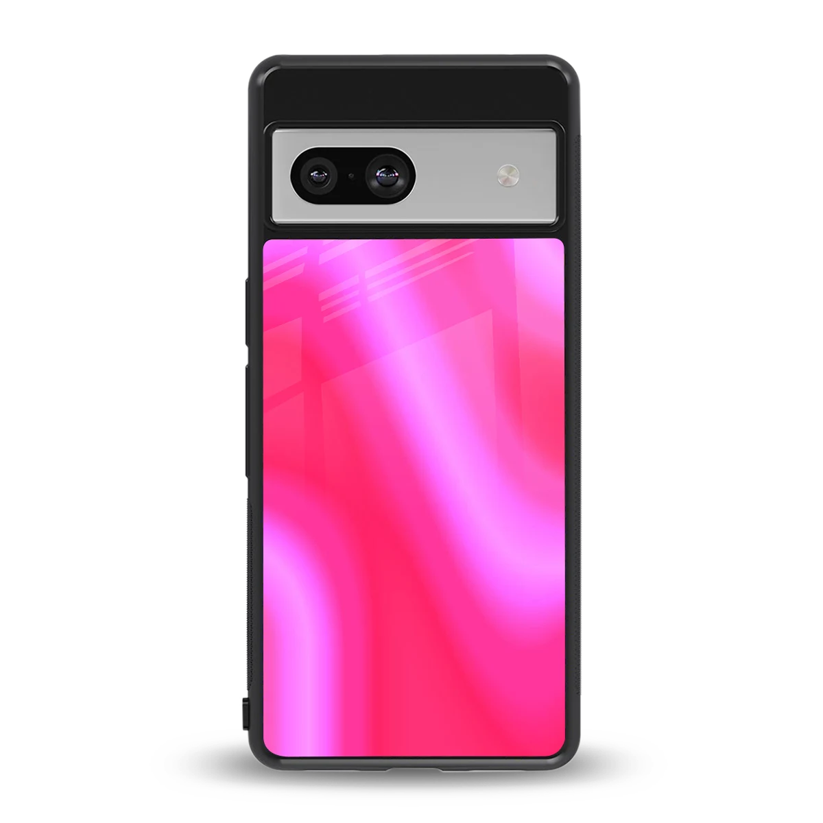 Blush Flow back phone cover | glass case for google pixel 7