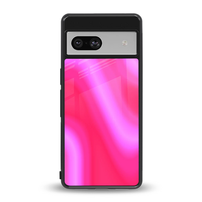 Blush Flow back phone cover | glass case for google pixel 7