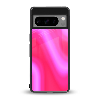 Blush Flow back phone cover | glass case for google pixel 8 pro