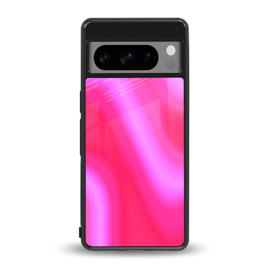 Blush Flow back phone cover | glass case for google pixel 8 pro