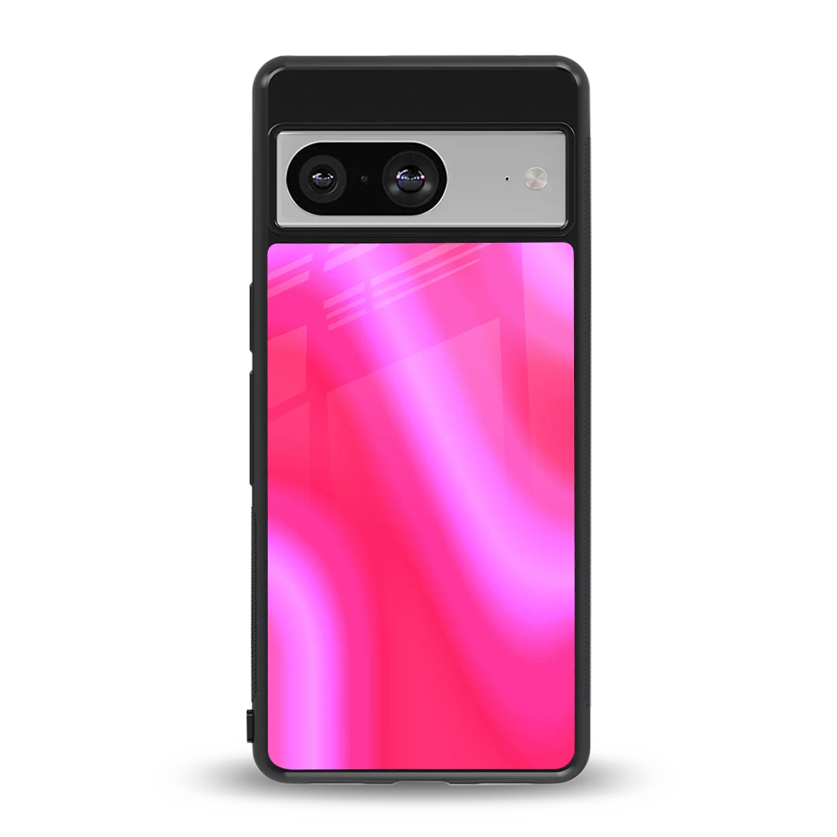 Blush Flow back phone cover | glass case for google pixel 8