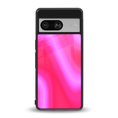 Blush Flow back phone cover | glass case for google pixel 8