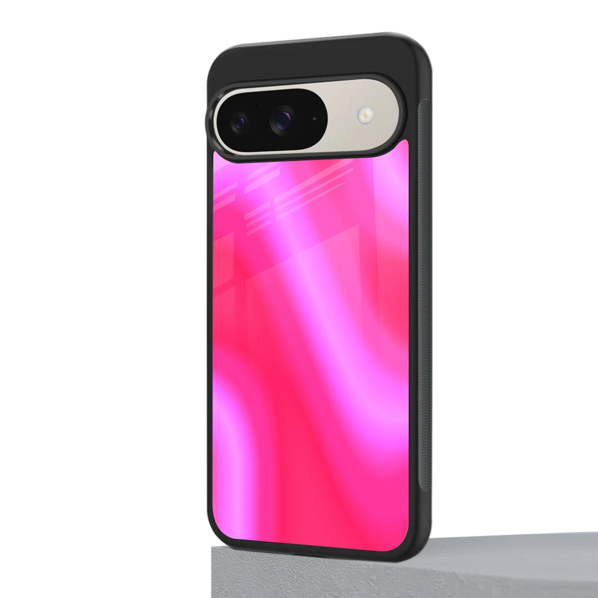 Blush Flow google pixel 9 mobile cover | shockproof glass phone case