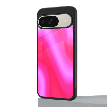 Blush Flow google pixel 9 mobile cover | shockproof glass phone case