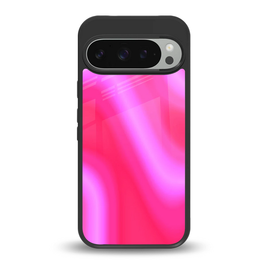 Blush Flow back phone cover | glass case for google pixel 9 pro xl