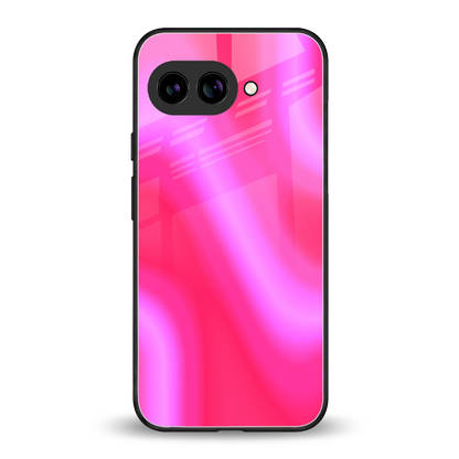 Blush Flow back phone cover | glass case for google pixel 10a