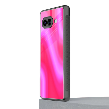Blush Flow google pixel 10a mobile cover | shockproof glass phone case