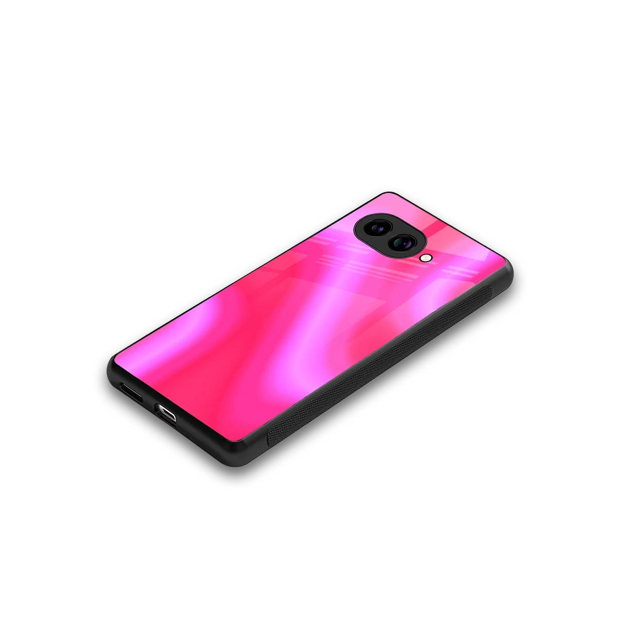 Blush Flow stylish phone case for google pixel 10a | glossy glass and slim fit