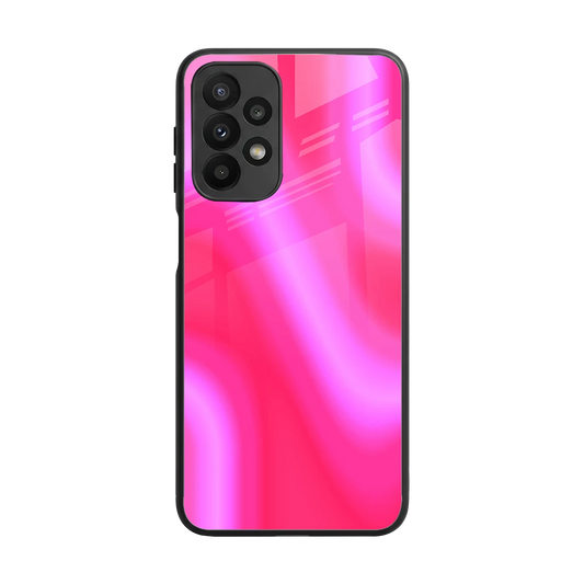 Blush Flow back phone cover | glass case for samsung galaxy a23