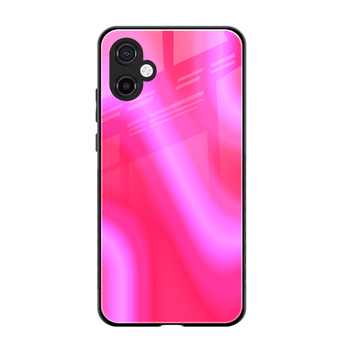 Blush Flow back phone cover | glass case for samsung galaxy a06 5g