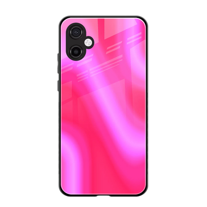 Blush Flow back phone cover | glass case for samsung galaxy a06 5g