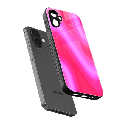 Blush Flow sleek samsung galaxy a06 5g cover with tempered glass back and TPU edges