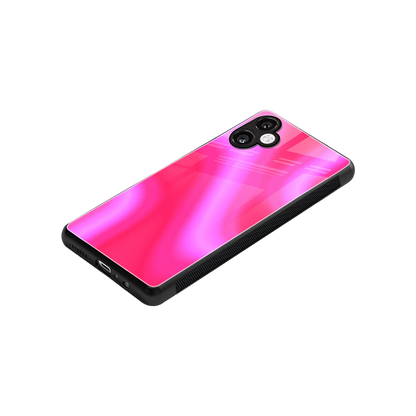 Blush Flow stylish phone case for samsung galaxy a06 5g | glossy glass and slim fit