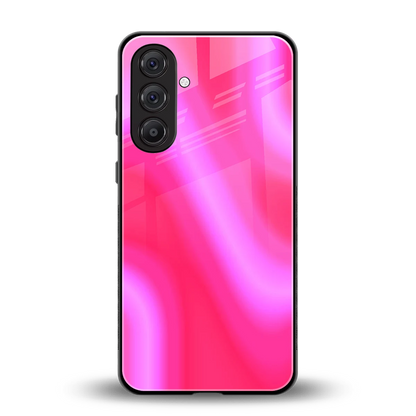 Blush Flow back phone cover | glass case for samsung galaxy a17 5g