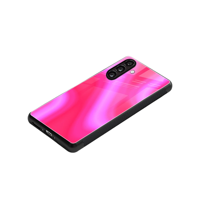 Blush Flow stylish phone case for samsung galaxy a17 5g | glossy glass and slim fit
