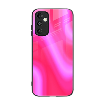 Blush Flow back phone cover | glass case for samsung galaxy m14 5g