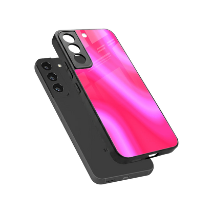 Blush Flow sleek samsung galaxy s22 cover with tempered glass back and TPU edges