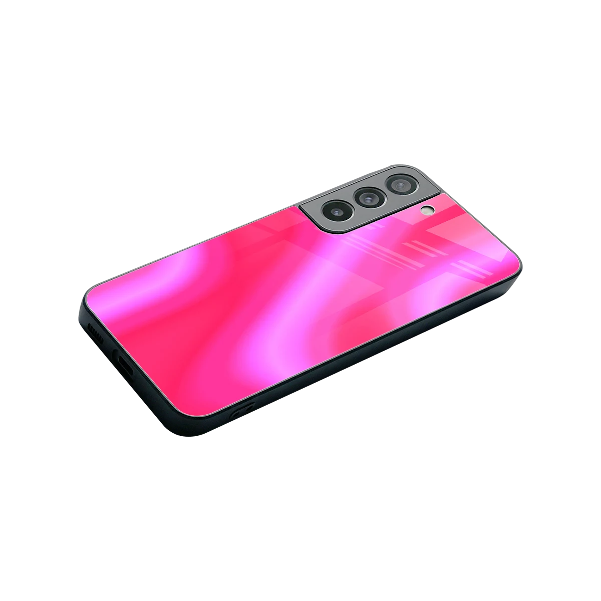 Blush Flow stylish phone case for samsung galaxy s22 | glossy glass and slim fit