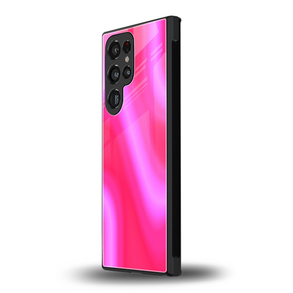 Blush Flow samsung galaxy s23 ultra mobile cover | shockproof glass phone case