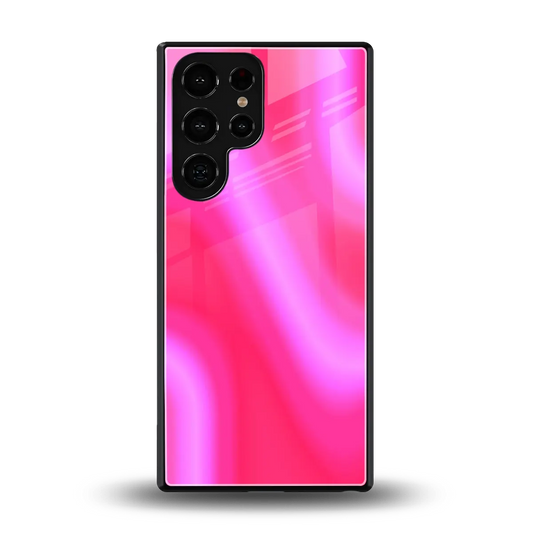 Blush Flow back phone cover | glass case for samsung galaxy s25 ultra
