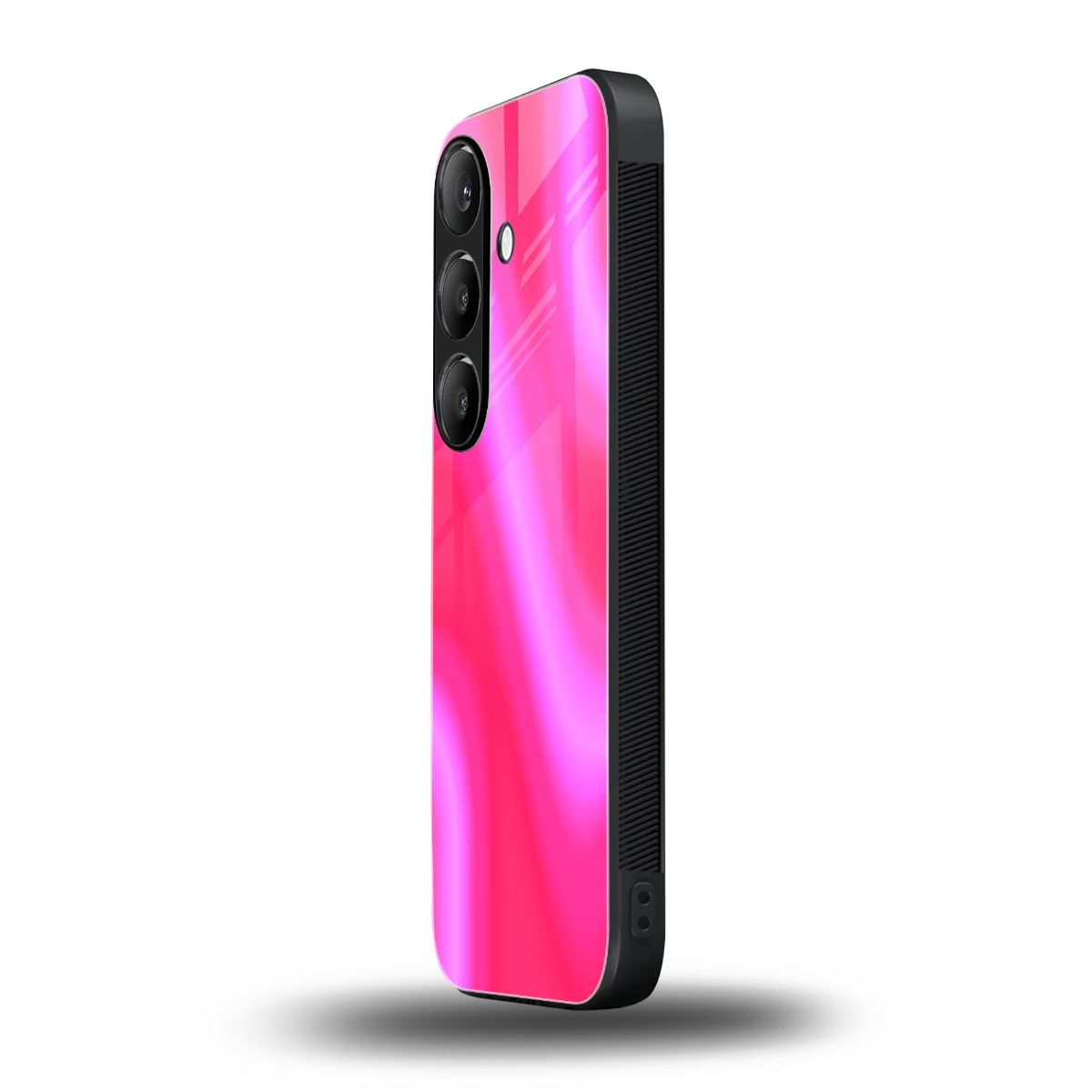 Blush Flow samsung galaxy s24 mobile cover | shockproof glass phone case