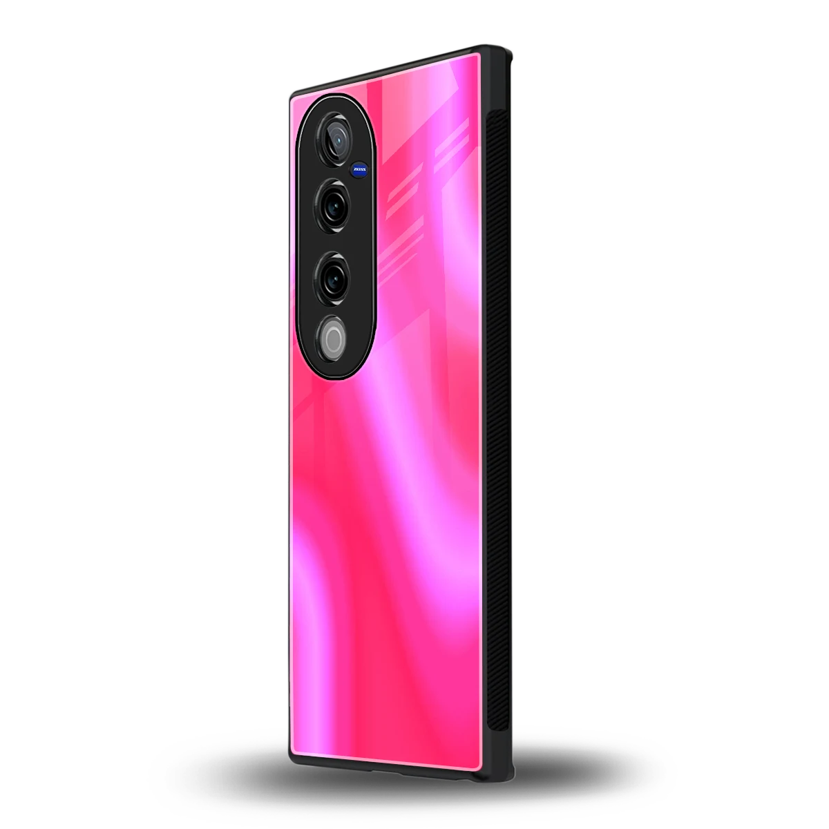 Blush Flow vivo v40 pro mobile cover | shockproof glass phone case