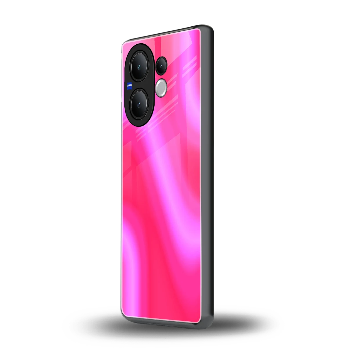 Blush Flow vivo v60 mobile cover | shockproof glass phone case