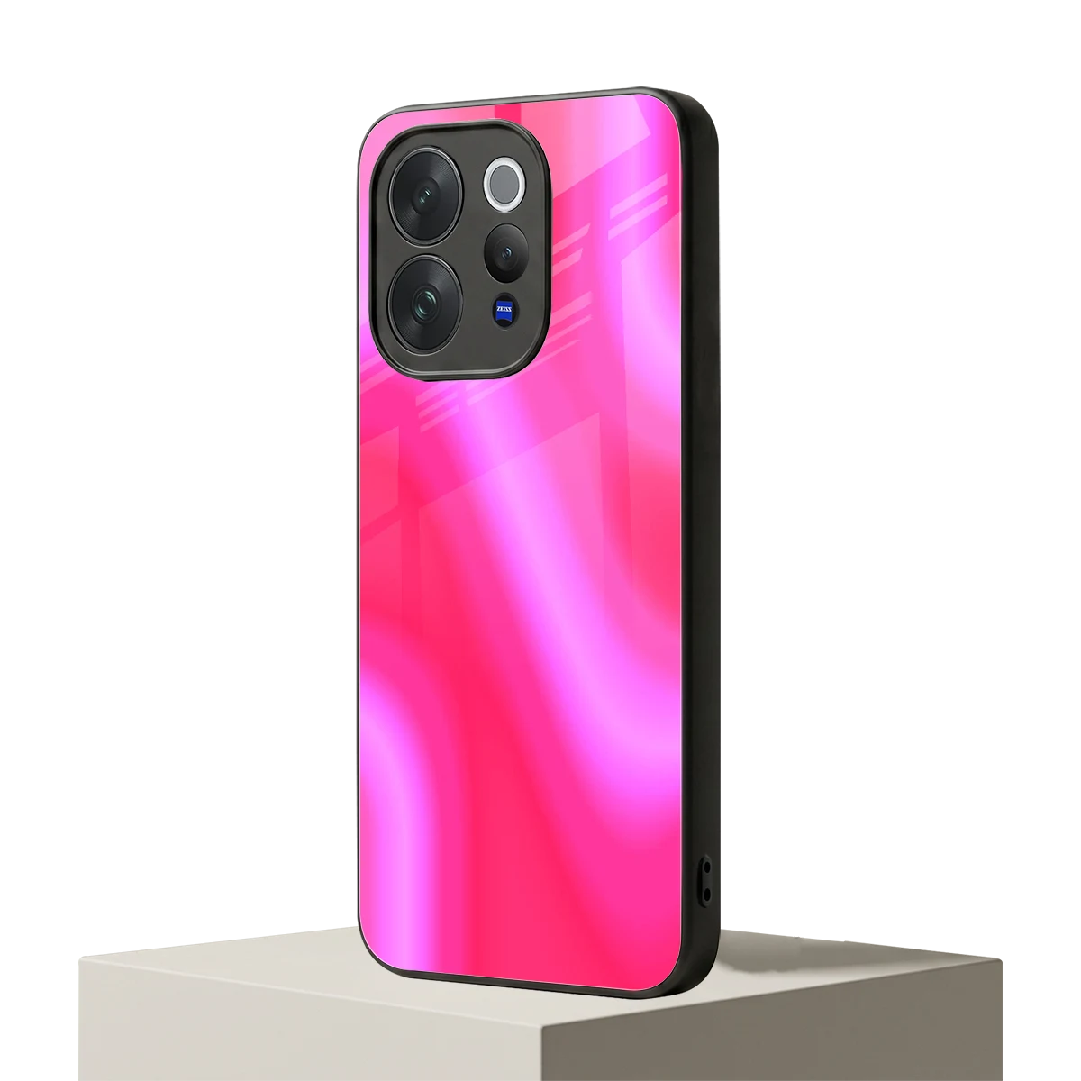 Blush Flow vivo v70 elite mobile cover | shockproof glass phone case