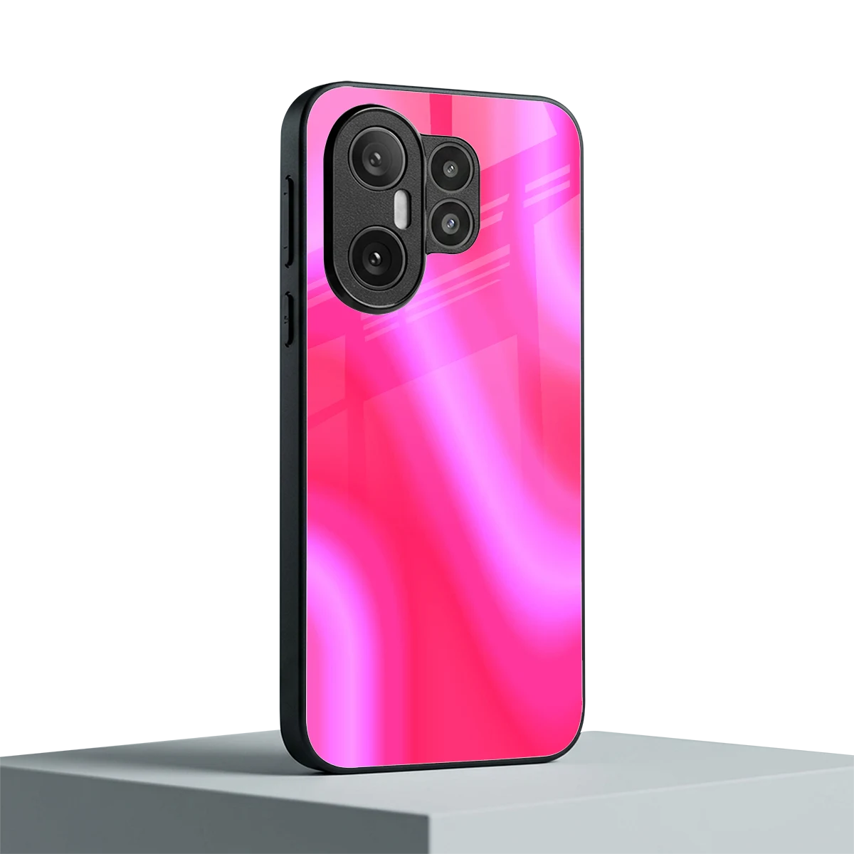 Blush Flow vivo x200 fe mobile cover | shockproof glass phone case