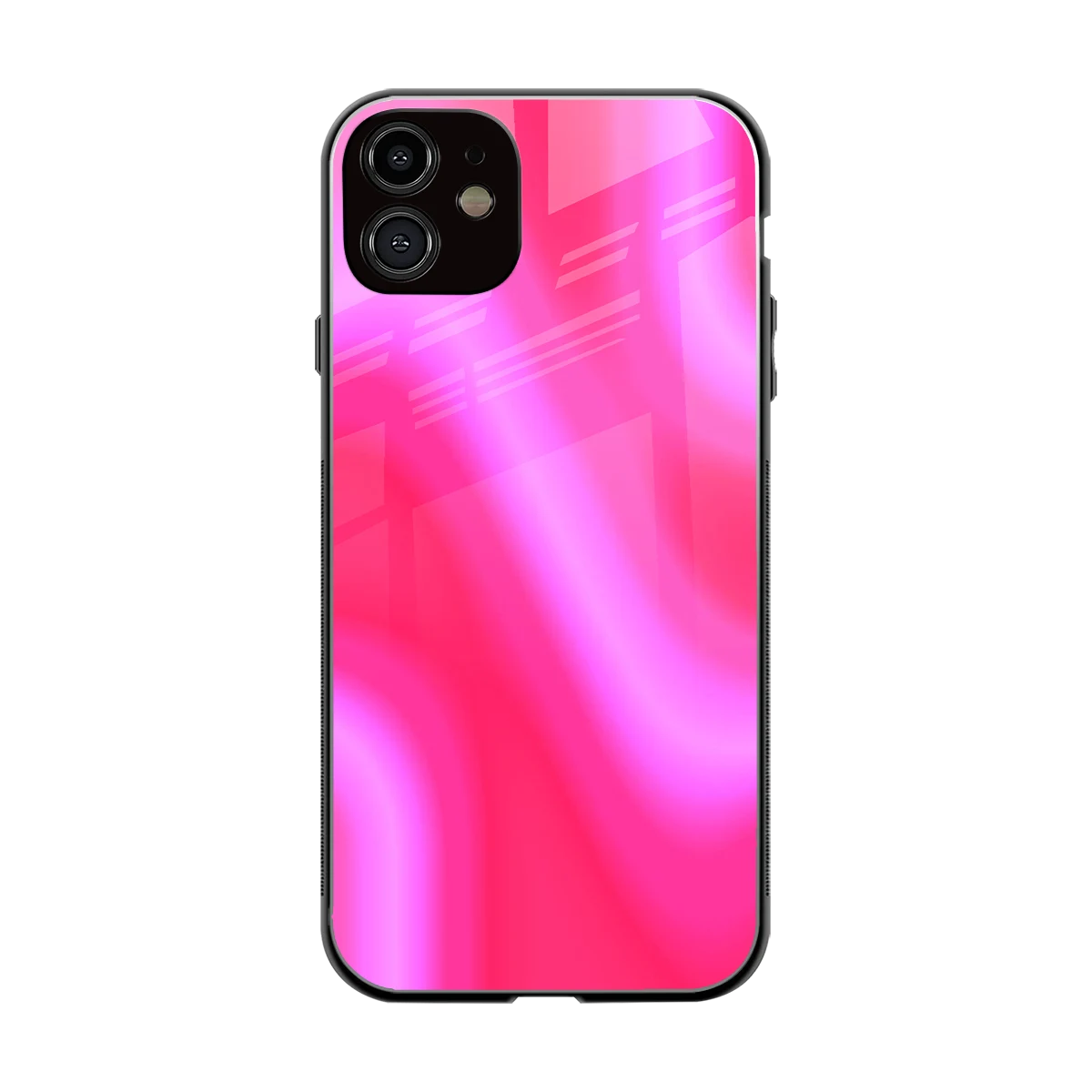 Blush Flow back phone cover | glass case for iphone 11