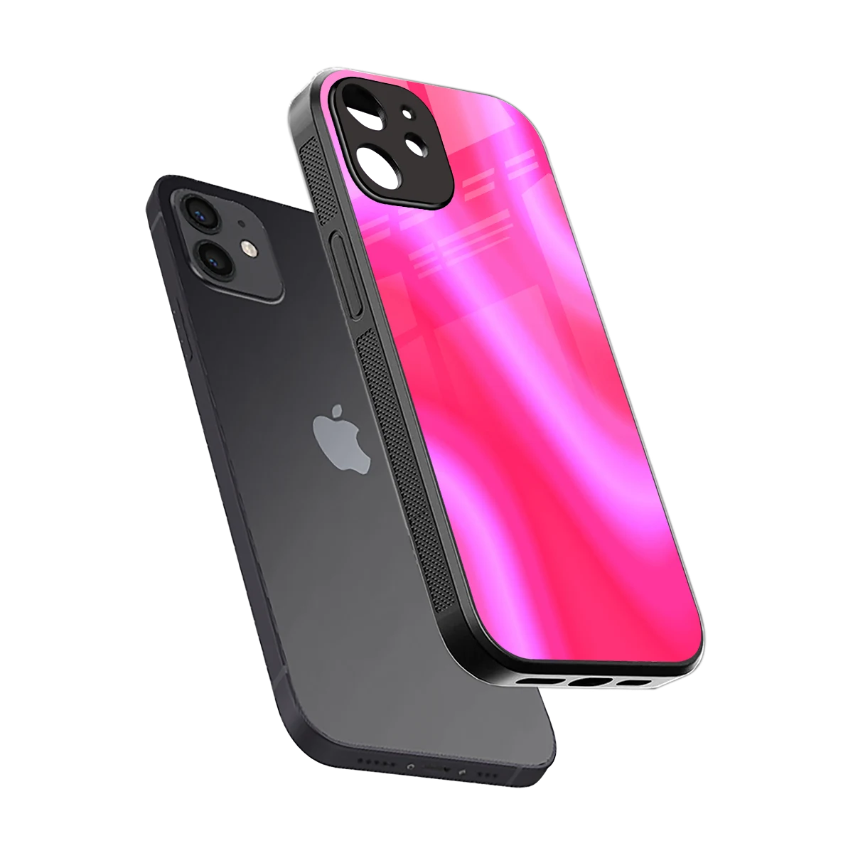 Blush Flow sleek iphone 11 cover with tempered glass back and TPU edges